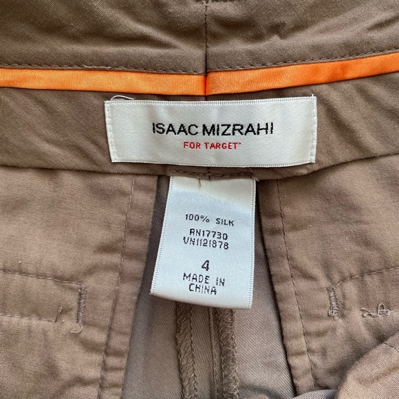 Isaac Mizrahi Silk Trouser - Picture 2 of 2